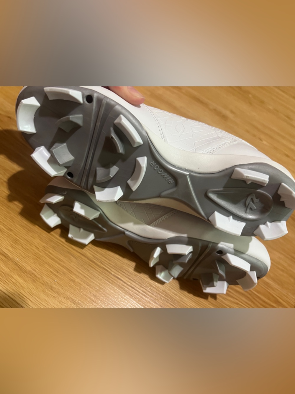 Rip-It Girls White Softball Cleats - Youth - Picture 5 of 6